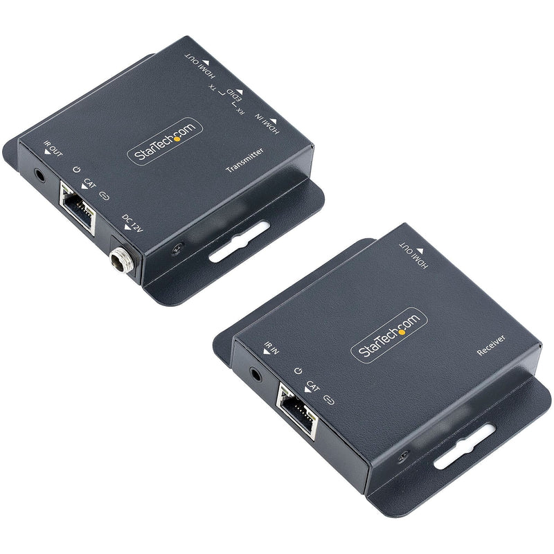 StarTech.com HDMI over RJ45 Ethernet Video Extender Kit, Female to Female, 4K 30Hz 130ft/1080p 60Hz 230ft (EXTEND-HDMI-4K40C6P1)