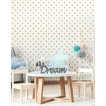 York Wallcoverings Heart Spot Peel and Stick Wallpaper (RMK3525WP)