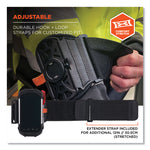 Squids 5545 Arm and Wrist Scanner Mount, Small, 7 x 8.5 x 1.5, Elastic, Black