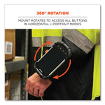 Squids 5545 Arm and Wrist Scanner Mount, Large 7 x 8.5 x 1.5, Elastic, Black