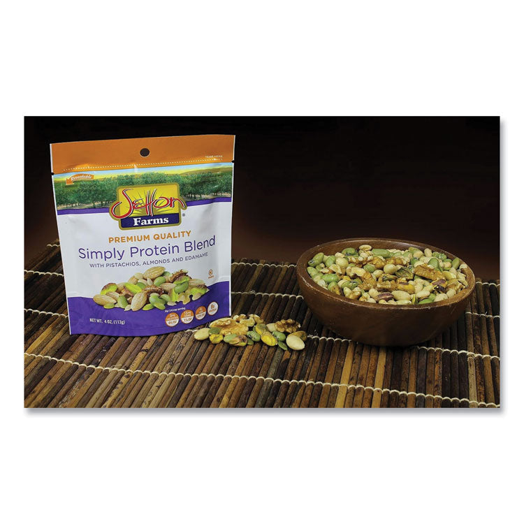 Simply Protein Blend, 4 oz Bag, 10/Carton