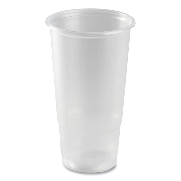 PolyPro (PP) Cups, 32 oz, Plastic, Translucent, 600/Carton