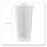 PolyPro (PP) Cups, 32 oz, Plastic, Translucent, 600/Carton