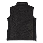 N-Ferno 6495 Rechargeable Heated Vest with Battery Power Bank, Fleece/Polyester, Large, Black