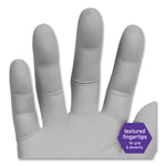STERLING Nitrile Exam Gloves, Powder-Free, Small, 3.5 mil Thick, 9.5" Long, Sterling Gray, 200/Box
