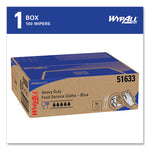 Heavy-Duty Foodservice Cloths, 12.5 X 23.5, Blue, 100/carton