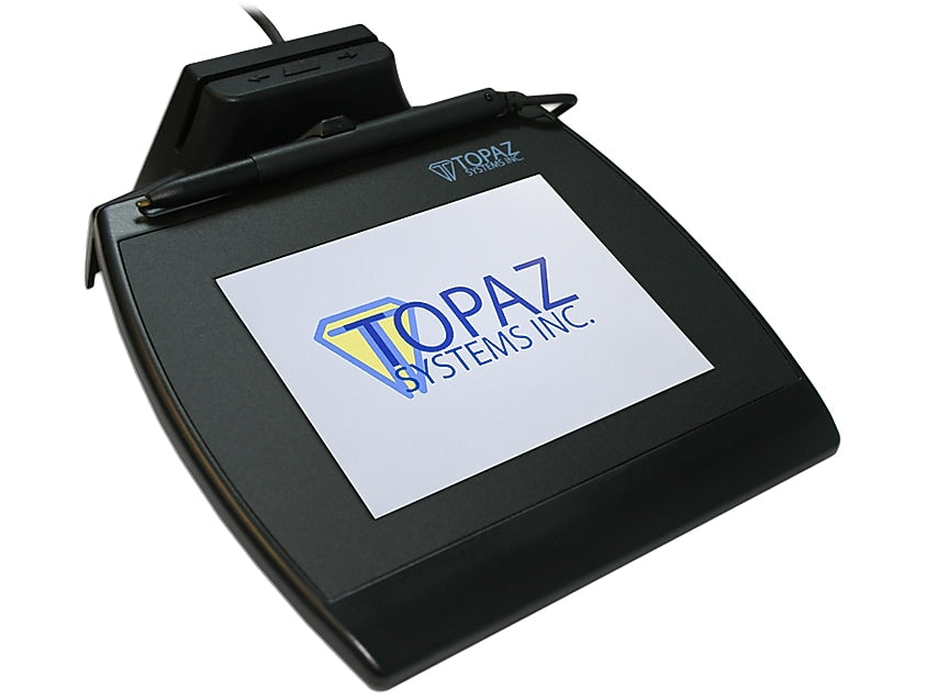 Topaz Systems SigGem Color 5.7 Dual Serial/Virtual Serial Signature Pad (T-LBK57GC-BBSB-R)