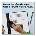 Fusion Smart Notebook, Seven Assorted Page Formats, Teal Cover, (21) 11 x 8.5 Sheets