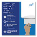 Pro Electronic Hard Roll Towel Dispenser, 12.66 X 9.18 X 16.44, Smoke