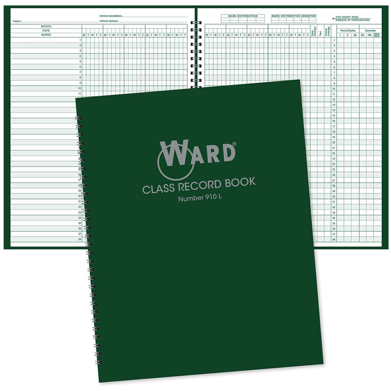 Ward Undated Record Book, 8.5" x 11", 50/Pack (WRD-910L-CP)