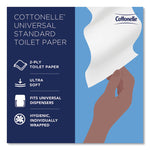 2-Ply Bathroom Tissue for Business, Septic Safe, White, 451 Sheets/Roll, 60 Rolls/Carton