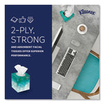 Boutique White Facial Tissue for Business, Pop-Up Box, 2-Ply, 90 Sheets/Box, 36 Boxes/Carton
