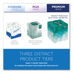 Boutique White Facial Tissue for Business, Pop-Up Box, 2-Ply, 95 Sheets/Box, 6 Boxes/Pack
