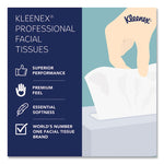 Boutique White Facial Tissue for Business, Pop-Up Box, 2-Ply, 95 Sheets/Box, 6 Boxes/Pack, 6 Packs/Carton