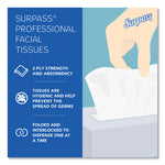 Facial Tissue for Business, 2-Ply, White, Pop-Up Box, 90/Box, 36 Boxes/Carton