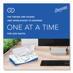 Facial Tissue for Business, 2-Ply, White, Flat Box, 100 Sheets/Box, 30 Boxes/Carton
