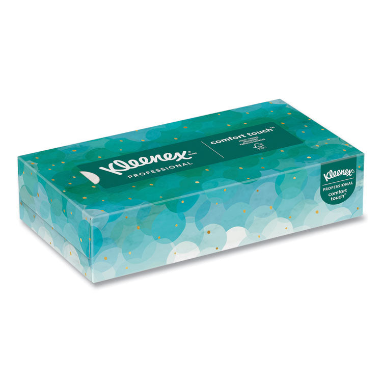White Facial Tissue for Business, 2-Ply, White, Pop-Up Box, 100 Sheets/Box, 36 Boxes/Carton