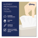 White Facial Tissue, 2-Ply, White, Pop-Up Box, 125 Sheets/box