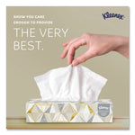 White Facial Tissue for Business, 2-Ply, White, Pop-Up Box, 125 Sheets/Box, 48 Boxes/Carton