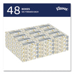 White Facial Tissue for Business, 2-Ply, White, Pop-Up Box, 125 Sheets/Box, 48 Boxes/Carton