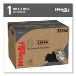 Power Clean Oil, Grease and Ink Cloths, BRAG Box, 12.1 x 16.8, Blue, 180/Box