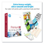 Premium32, 100 Bright, 32 lb Bond Weight, 8.5 x 11, Extra Bright White, 250 Sheets/Ream, 6 Reams/Carton