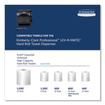 Lev-R-Matic Roll Towel Dispenser, 13.3 X 9.8 X 13.5, Smoke