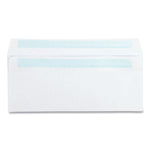 Double Window Redi-Seal Security-Tinted Envelope, #8 5/8, Commercial Flap, Redi-Seal Closure, 3.63 X 8.63, White, 500/box