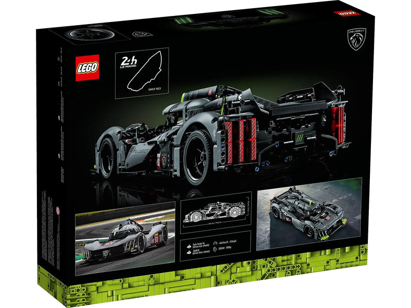 LEGO Technic PEUGEOT 9X8 24H Le Mans Hybrid Hypercar Building set (42156)