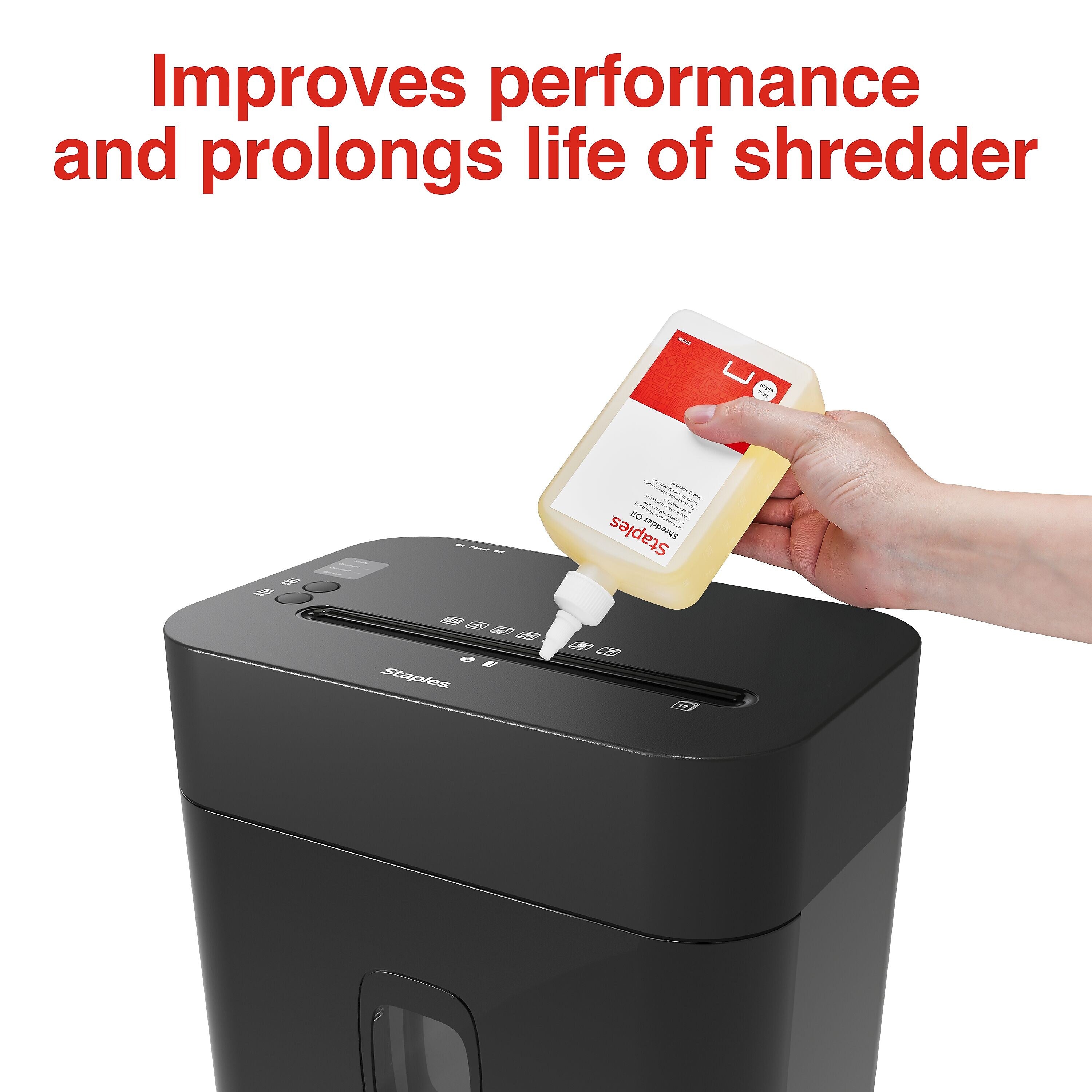 Staples Shredder Oil, 14 oz. (12395)