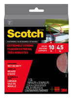 Scotch Extreme Fasteners, 1" x 10 ft., Clear, 1 Set (RF6760)