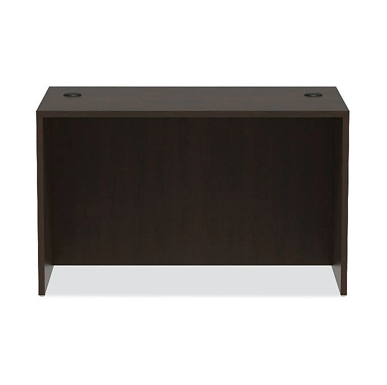 Alera Valencia Series Straight Front Desk Shell, 47 1/4w X 29 1/2d X 29 1/2h, Espresso