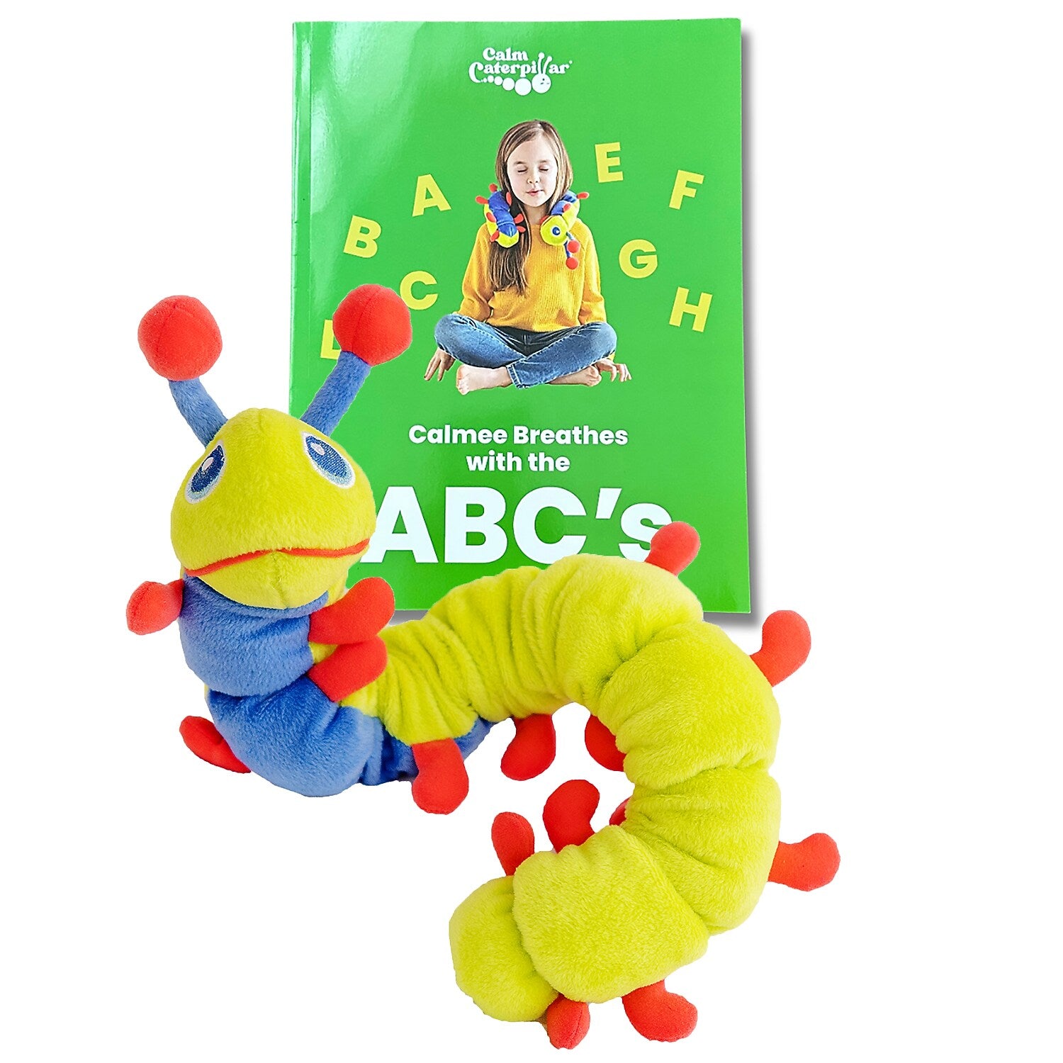 The Calm Caterpillar Calmee the Caterpillar & Calmee Breathes with the ABCs Book (CCJCALMEESET2)