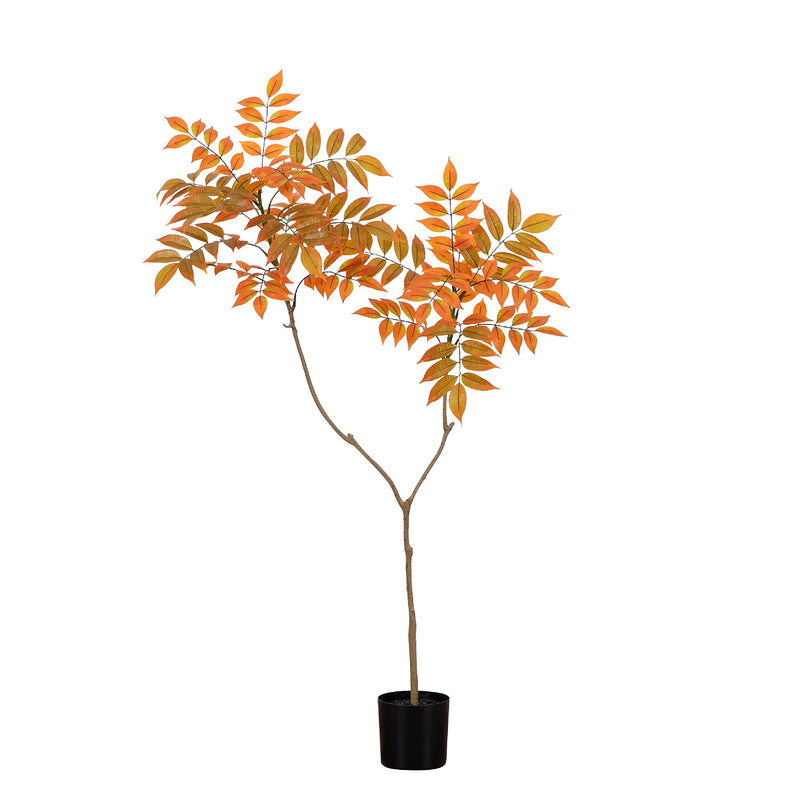 Nearly Natural 4' Autumn Minimalist Sumac Artificial Fall Tree (T4828)