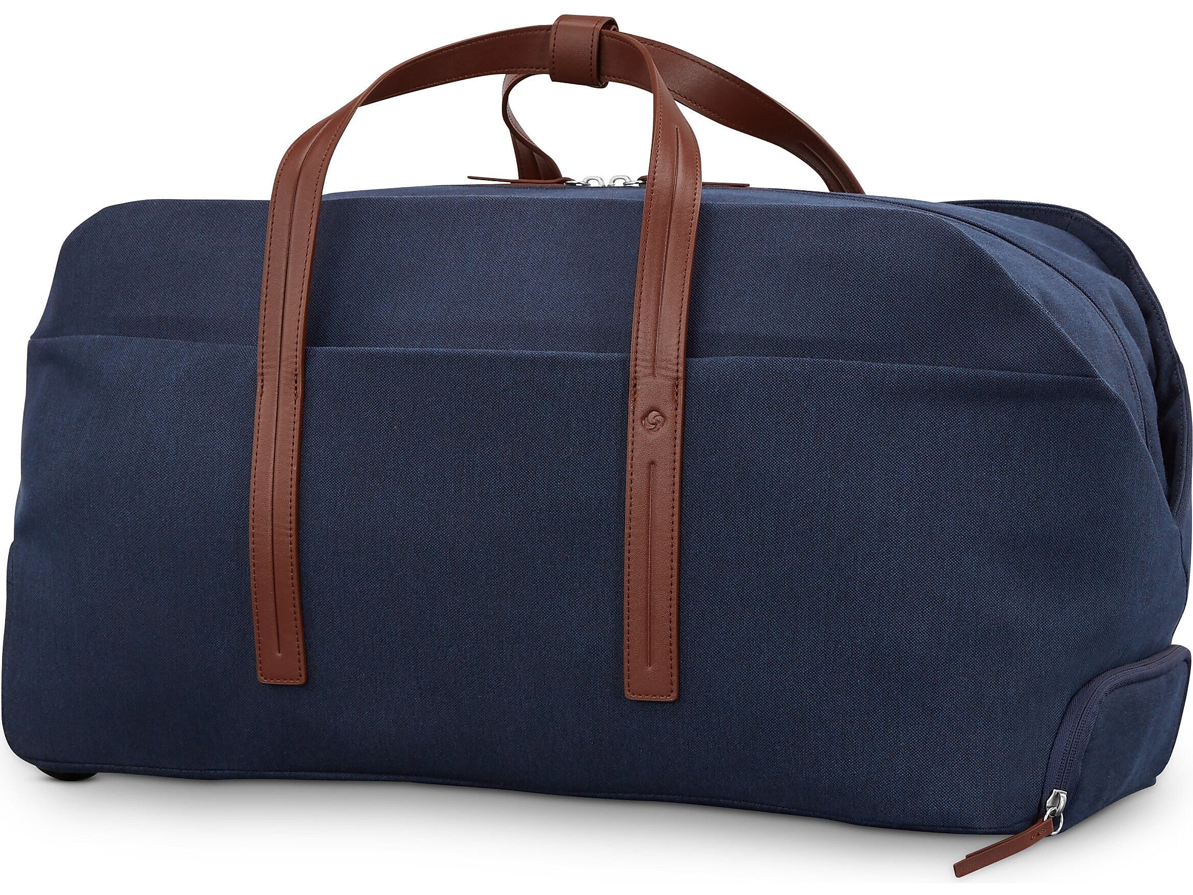 Samsonite Virtuosa 21.5" Polyester Telescoping Weekender Duffel with Wheels, Navy (149198-1596)