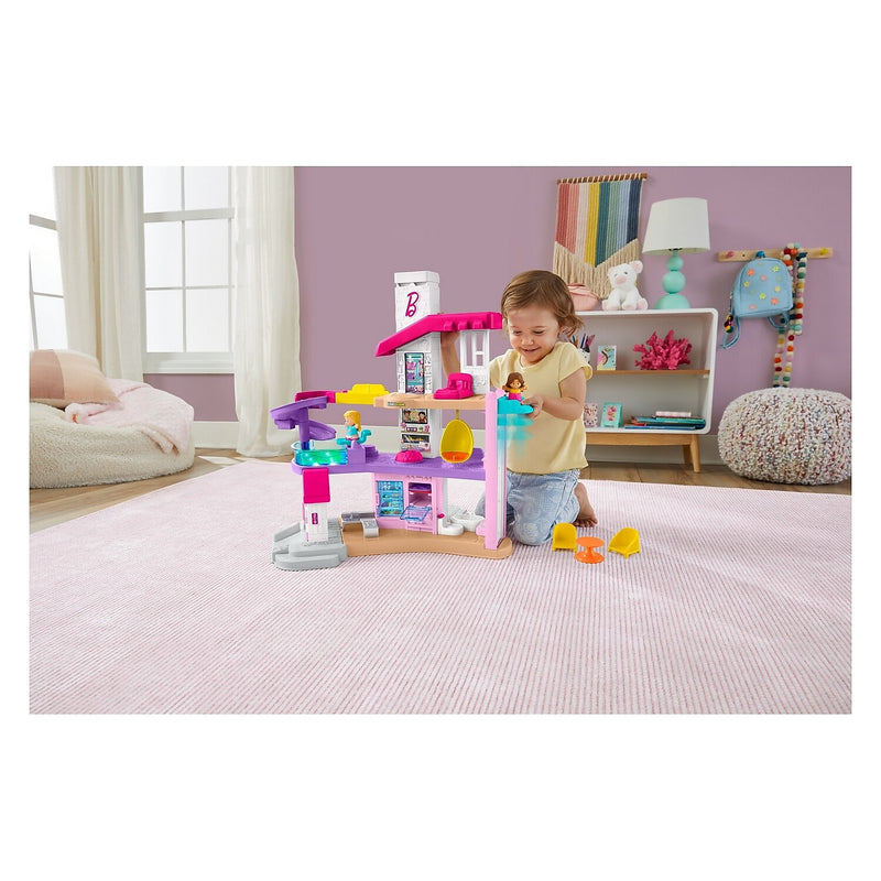 Fisher-Price Barbie Little Dreamhouse Playset by Little People (HKB80)