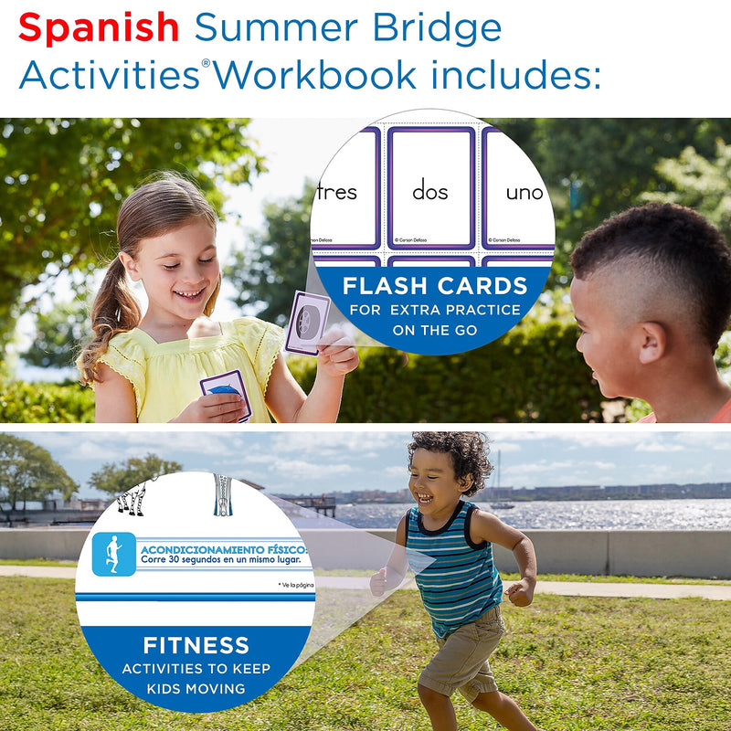 Summer Bridge Activities Summer Bridge Spanish Backpack, Grade K-1 Workbook, 7/Set (CD-145436)