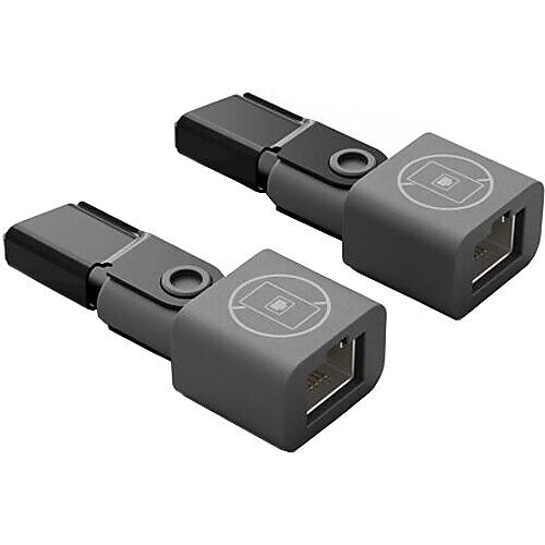 Logitech Rally Mic Pod CAT-6 Audio/Video Coupler, Male to Female, Black (952-000181)