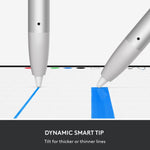 Logitech Crayon Digital Pencil for iPad, Gray (914-000070)