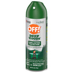 OFF! Deep Woods V Aerosol for Mosquitos, Alcohol Odor, 6 oz. (333242)