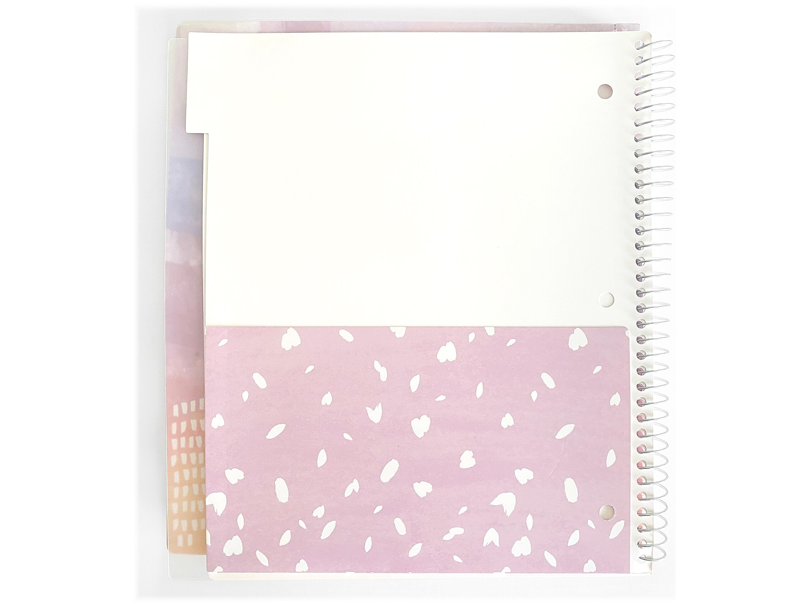 Carolina Pad Silver Lining 5-Subject Notebook, 9.75" x 11", College-Ruled, 150 Sheets, Assorted Colors (17504)