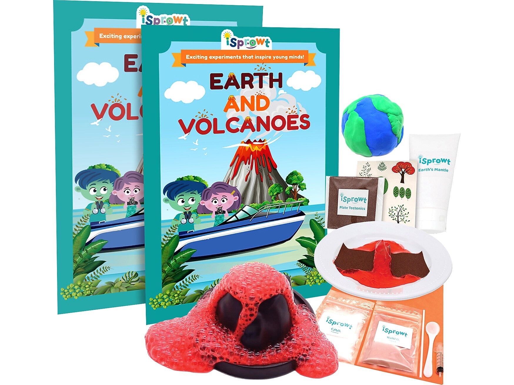 iSprowt Earth & Volcanoes Kit, Multicolor (785459614441)