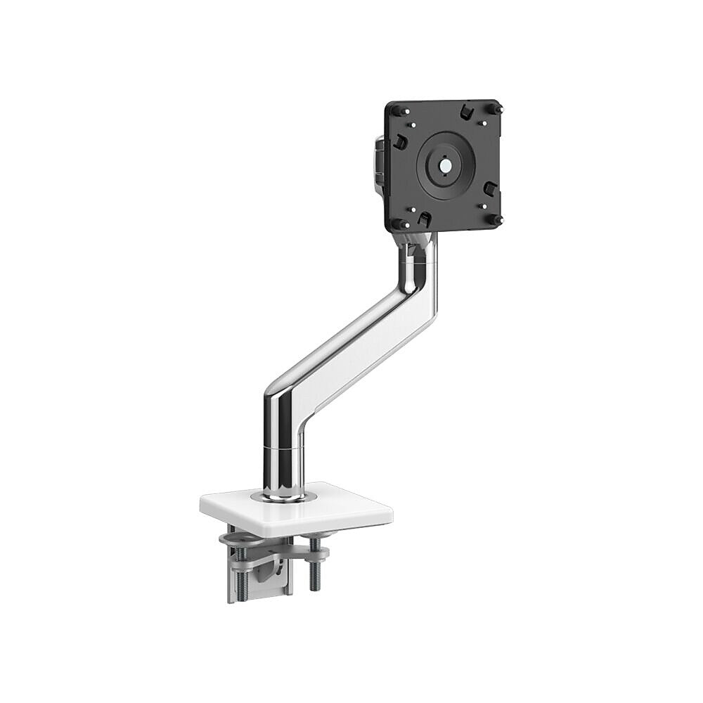 Humanscale M10 Adjustable Single Monitor Arm, Polished Aluminum (M11TBW)