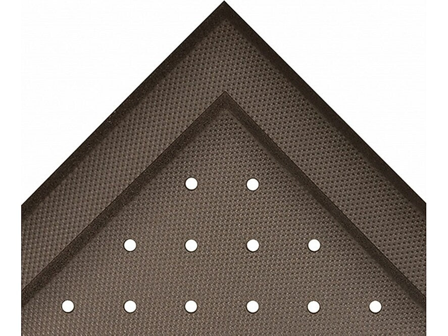 NoTrax Superfoam Anti-Fatigue Mat, 36" x 24", Black (T17P0032BL)
