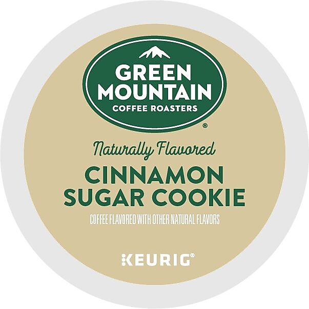 Green Mountain Cinnamon Sugar Cookie Coffee Keurig® K-Cup® Pods, Medium Roast, 24/Box (35814)