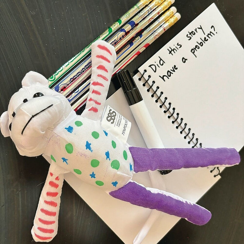 S&S Five Little Monkeys Creative Reads Book & Activity Kit (LR4560)