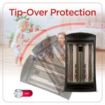 Black & Decker 1500-Watt Portable Infrared Electric Tower Heater, Black (BHTI06)