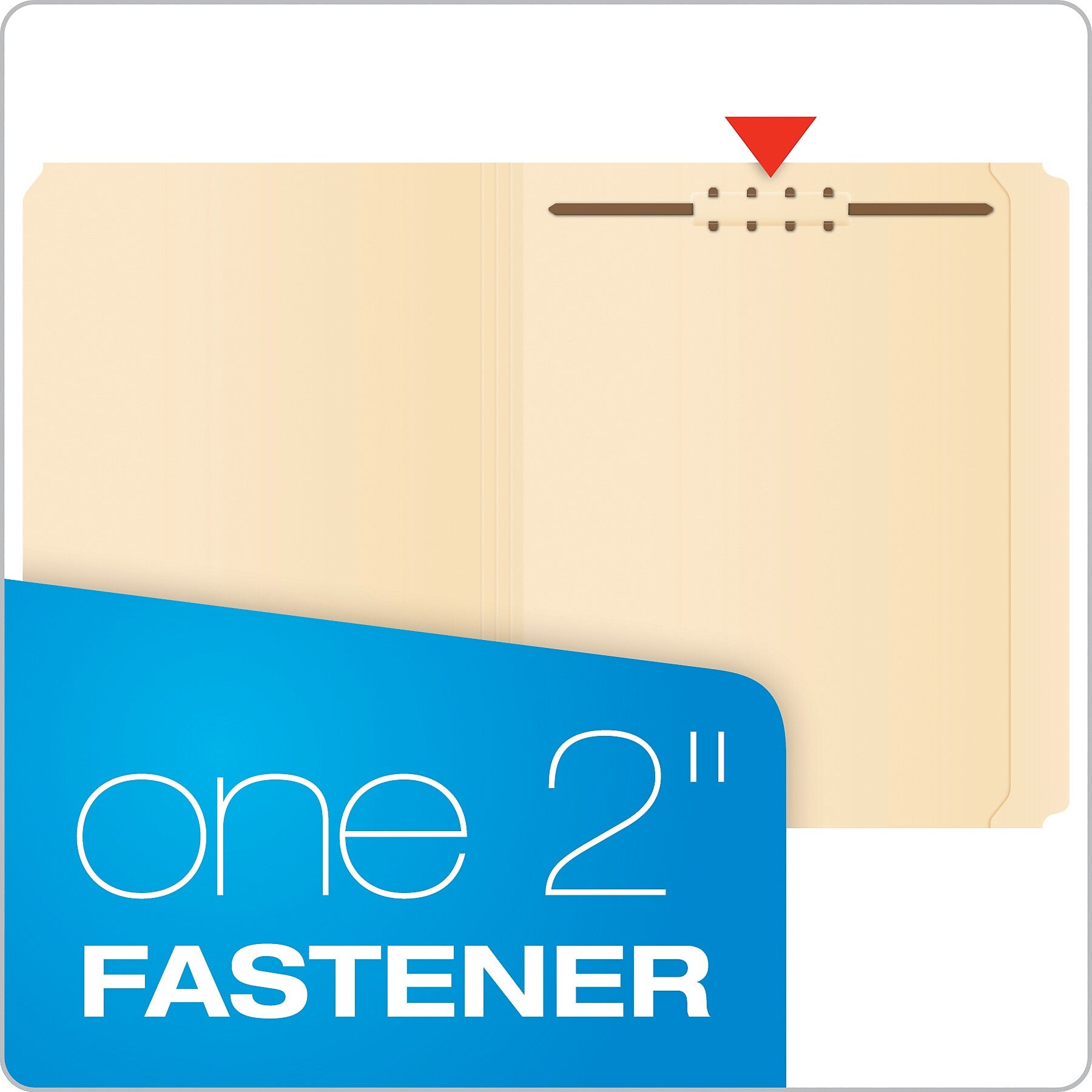 Pendaflex Reinforced Classification Folder, 2" Expansion, Letter Size, Manila, 50/Box (PFXFM211)