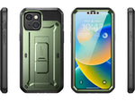 SUPCASE Unicorn Beetle PRO Dark Green Rugged Case for iPhone 14 Plus (SUP-iPhone2022-6.7-UBPro-SP-Guldan)