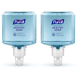 PURELL HEALTHY SOAP Foaming Hand Soap Refill for ES6 Dispenser, 1200 ml, 2/Carton (6470-02)